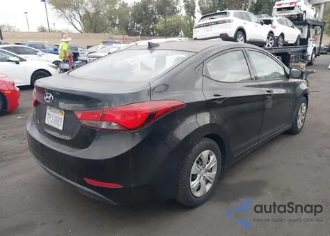 2016 Hyundai Elantra Se from USA, damaged, VIN 5NPDH4AE5GH771028
